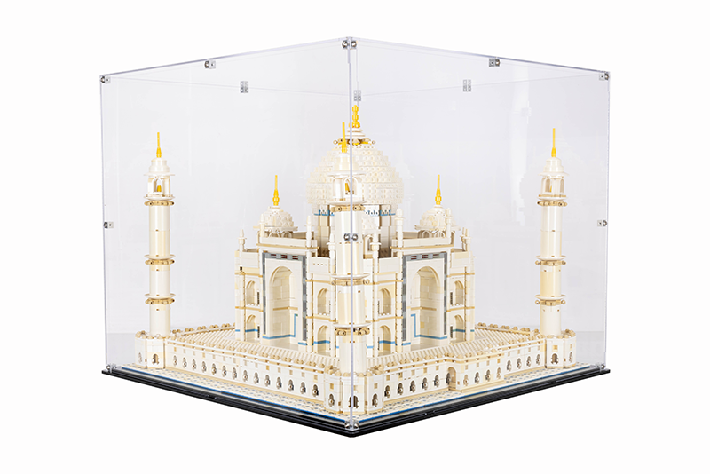  Acrylic Display case for Lego Taj Mahal 10256-3mm Thickness ( Lego Set is not Included) (with Theme Background)(US Stock) : Toys & Games