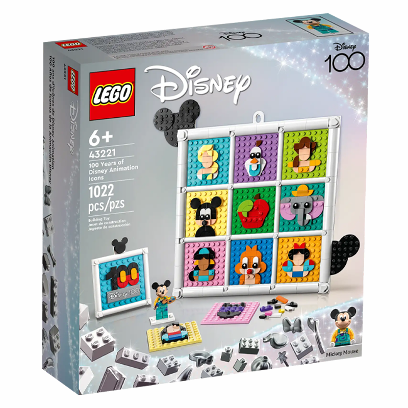 LEGO®　43221　100　Animation　My　Icons　Disney™　Years　Disney　of　Hobbies