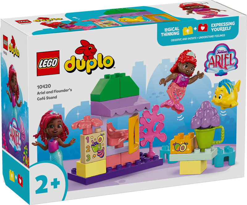 LEGO 10420 Duplo Ariel and Flounder's Cafe Stand