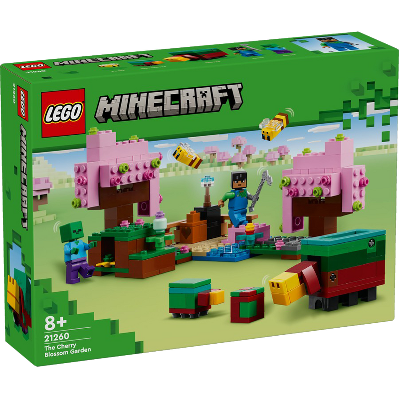 LEGO 21260 Minecraft The Cherry Blossom Garden ( Ship From 9th of July 2024)