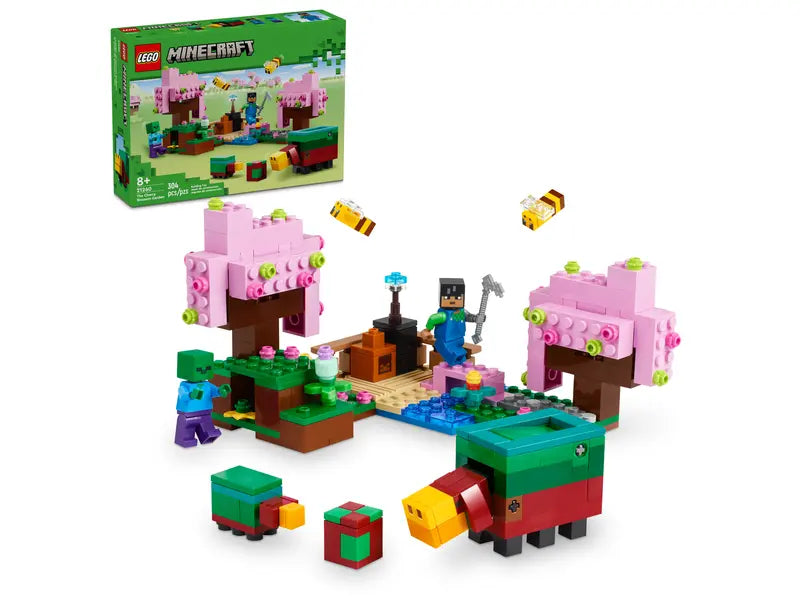 LEGO 21260 Minecraft The Cherry Blossom Garden ( Ship From 9th of July 2024)