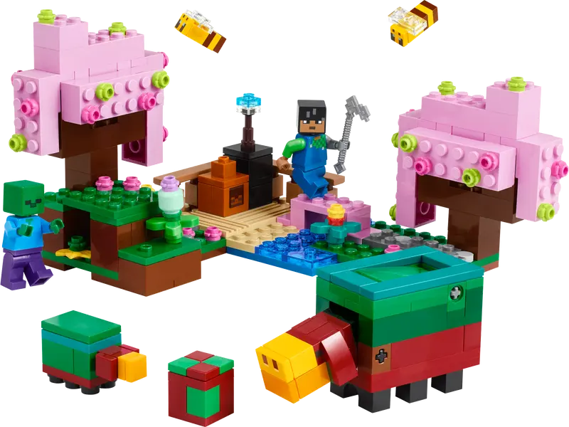 LEGO 21260 Minecraft The Cherry Blossom Garden ( Ship From 9th of July 2024)