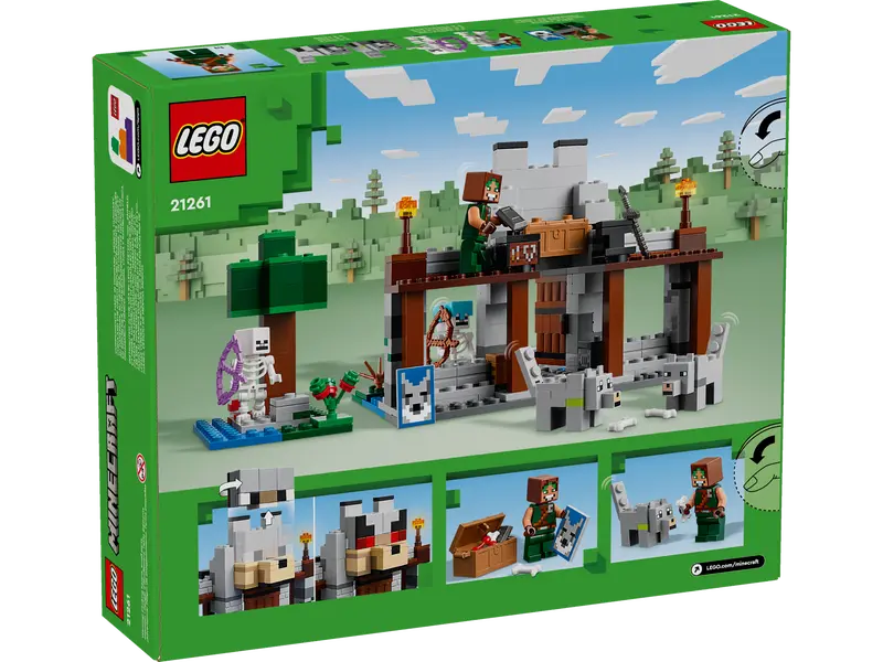 LEGO 21261 Minecraft The Wolf Stronghold ( Ship From  9th of July 2024)