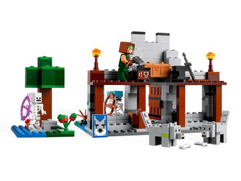 LEGO 21261 Minecraft The Wolf Stronghold ( Ship From  9th of July 2024)