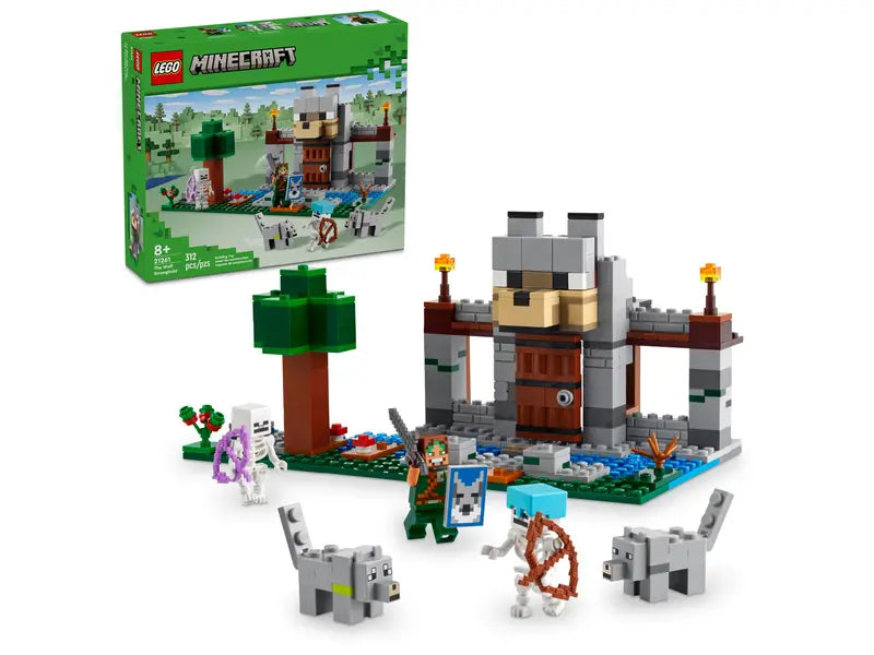 LEGO 21261 Minecraft The Wolf Stronghold ( Ship From  9th of July 2024)