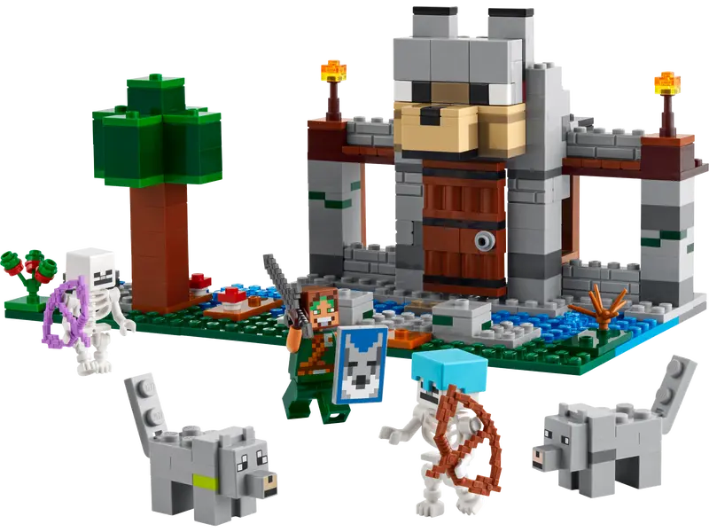 LEGO 21261 Minecraft The Wolf Stronghold ( Ship From  9th of July 2024)