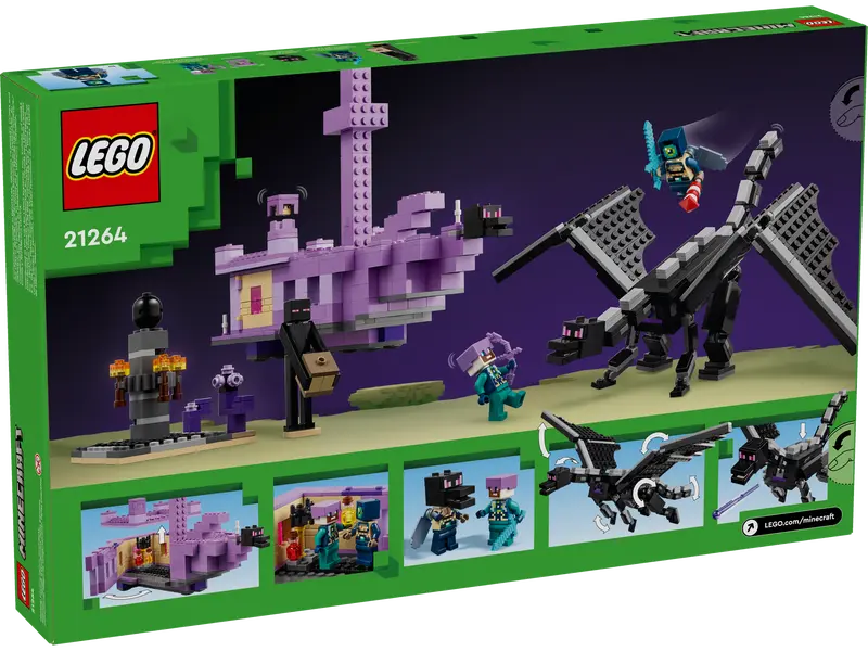 LEGO 21264 Minecraft The Ender Dragon and End Ship