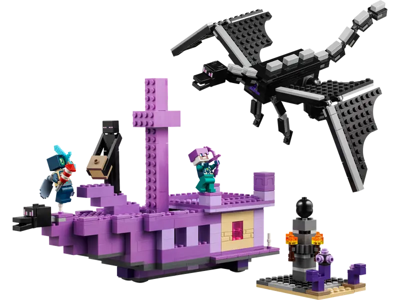 LEGO 21264 Minecraft The Ender Dragon and End Ship