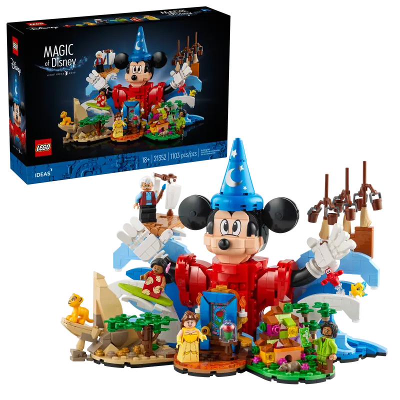 LEGO 21352 Ideas Magic of Disney (Ship From 2nd of October 2024)