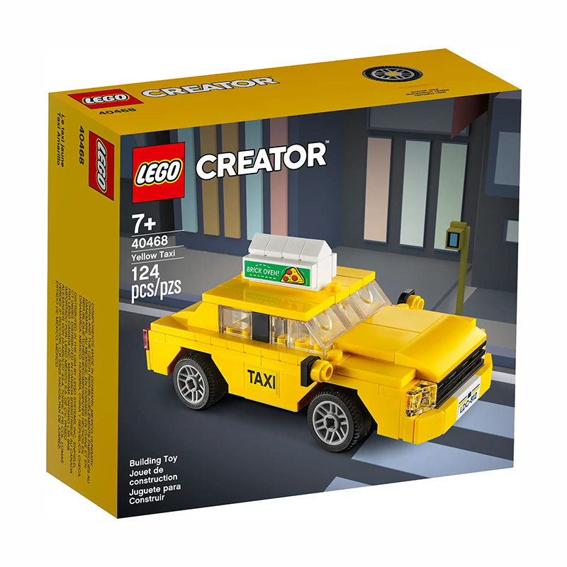 LEGO 40468 Creator Expert Yellow Taxi