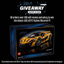 Raffle Ticket To Win LEGO 42172 Technic McLaren P1