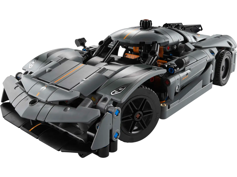 LEGO 42173 Technic Koenigsegg Jesko Absolut Grey Hypercar