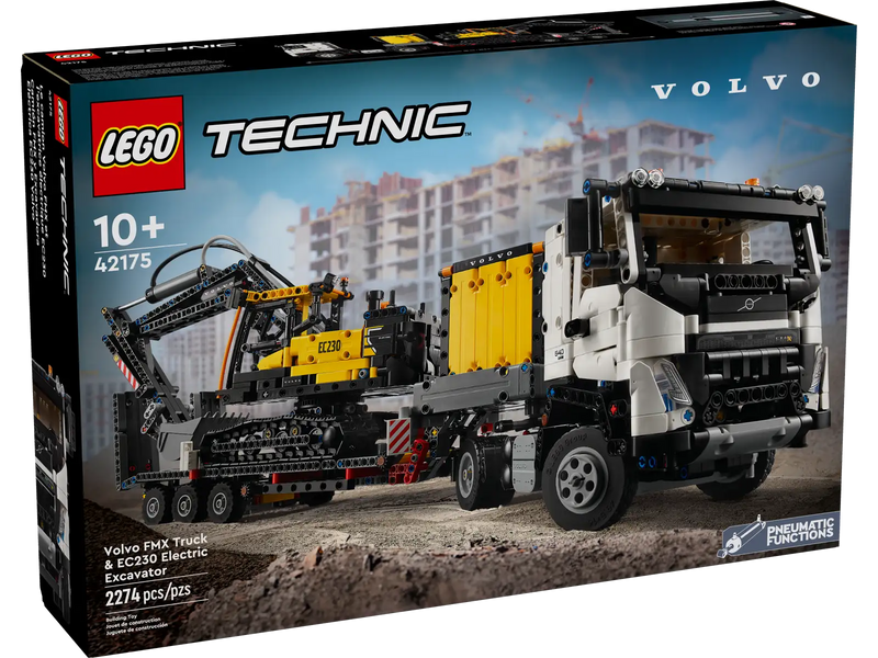 LEGO 42175 Technic Volvo FMX Truck & EC230 Electric Excavat (Ship From 6th of September 2024)