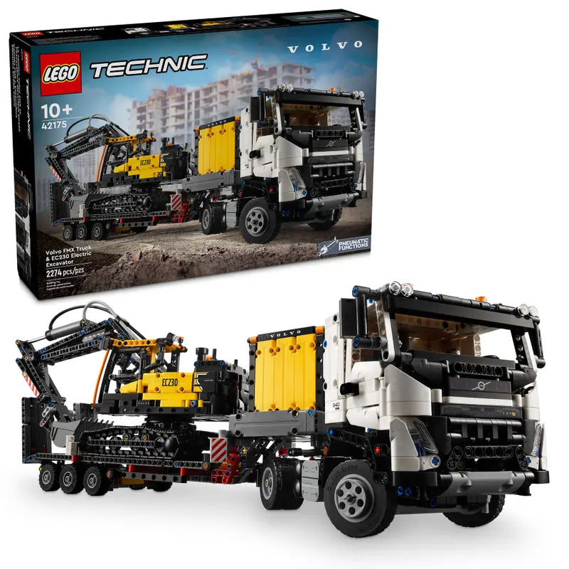 LEGO 42175 Technic Volvo FMX Truck & EC230 Electric Excavat (Ship From 6th of September 2024)