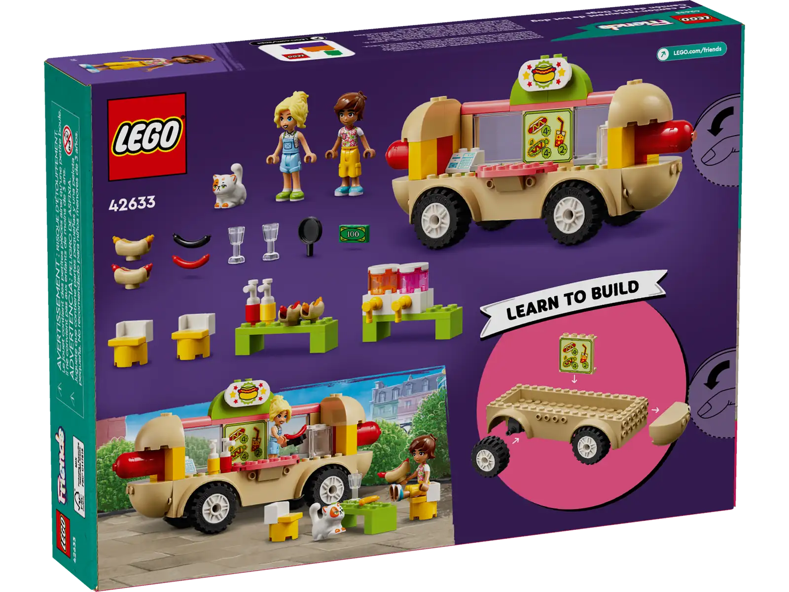 Collective Bricks - LEGO 42633 Friends Hot Dog Food Truck fourth image