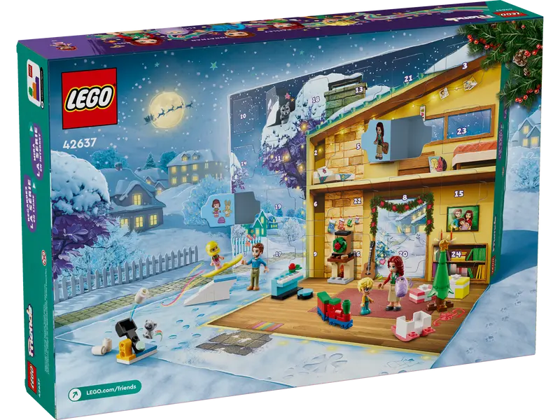 LEGO 42637 Friends Advent Calendar 2024 (Ship From 4th of September 2024)