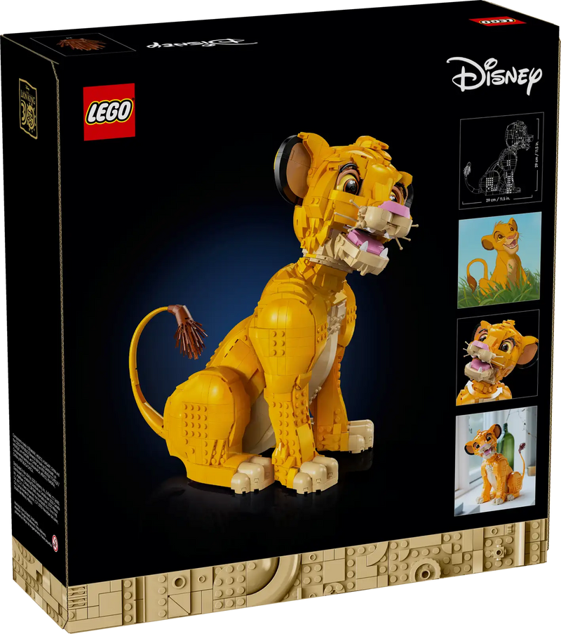 LEGO 43243 43247 Disney Simba the Lion King Bundle