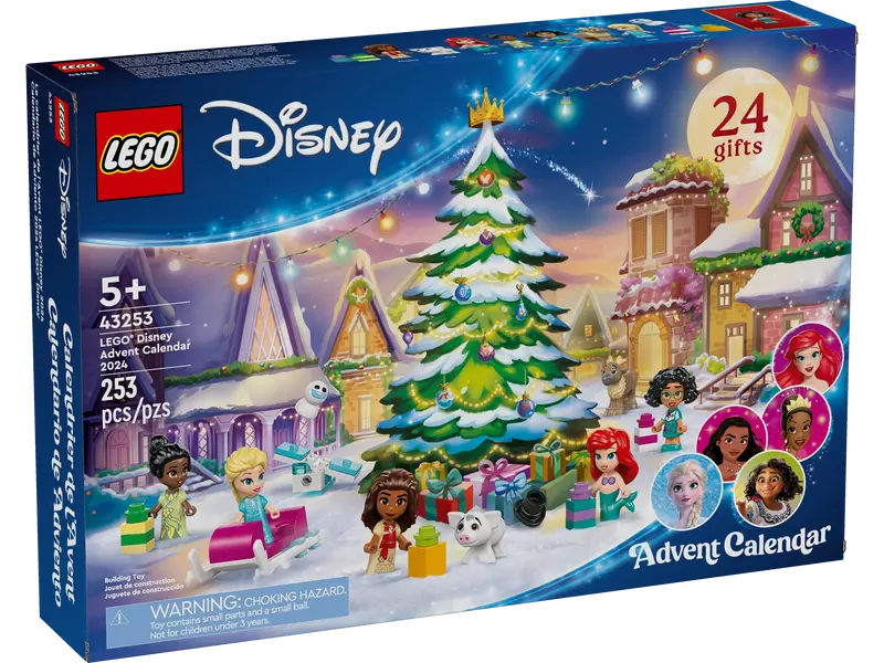 LEGO 43253 Disney Advent Calendar 2024 (Ship From 4th of September 2024)