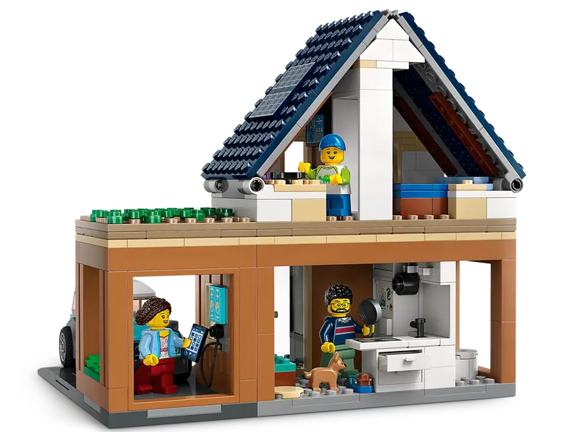 Collective Bricks - LEGO 60398 City Family House and Electric Car fourth image