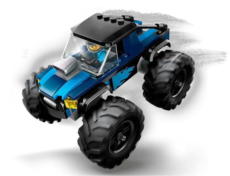 Collective Bricks - LEGO 60402 City Blue Monster Truck fourth image