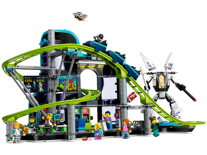 LEGO 60421 City Robot World Roller-Coaster Park