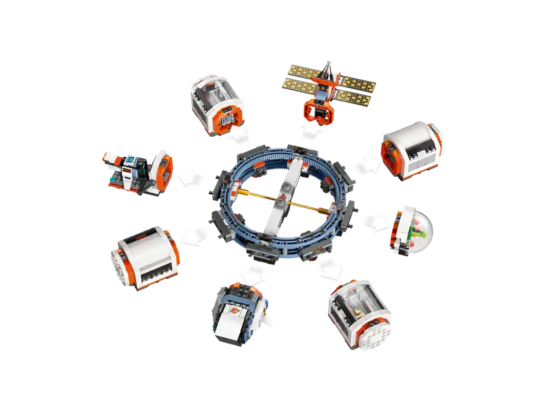 Collective Bricks - LEGO 60433 City Modular Space Station fourth image