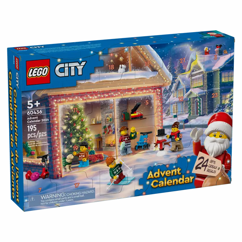 LEGO 60436 City Advent Calendar 2024 (Ship From 4th of September 2024)