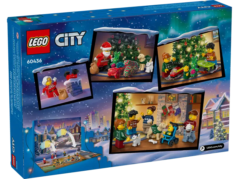 LEGO 60436 City Advent Calendar 2024 (Ship From 4th of September 2024)