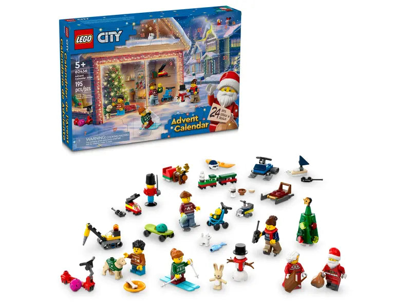 LEGO 60436 City Advent Calendar 2024 (Ship From 4th of September 2024)