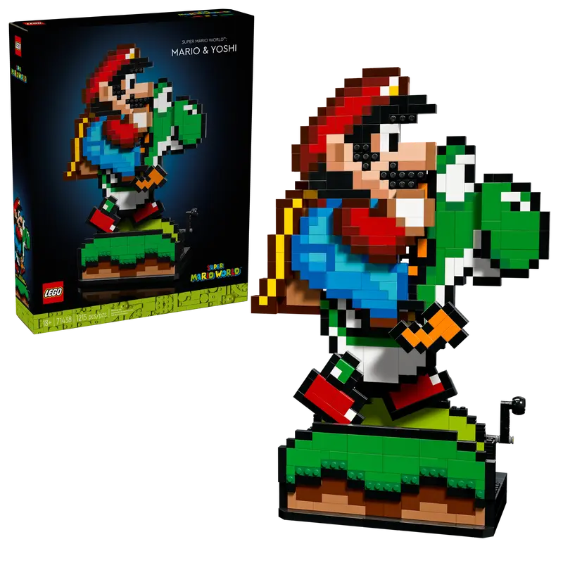 LEGO 71438 Super Mario World : Mario & Yoshi