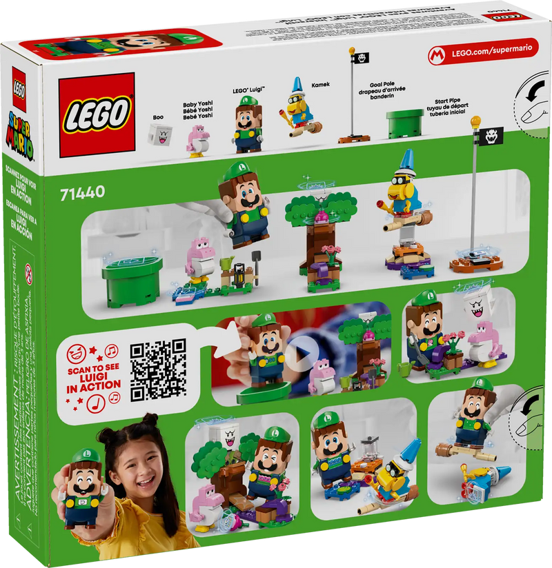 LEGO 71440 Super Mario Adventures with Interactive LEGO Luigi