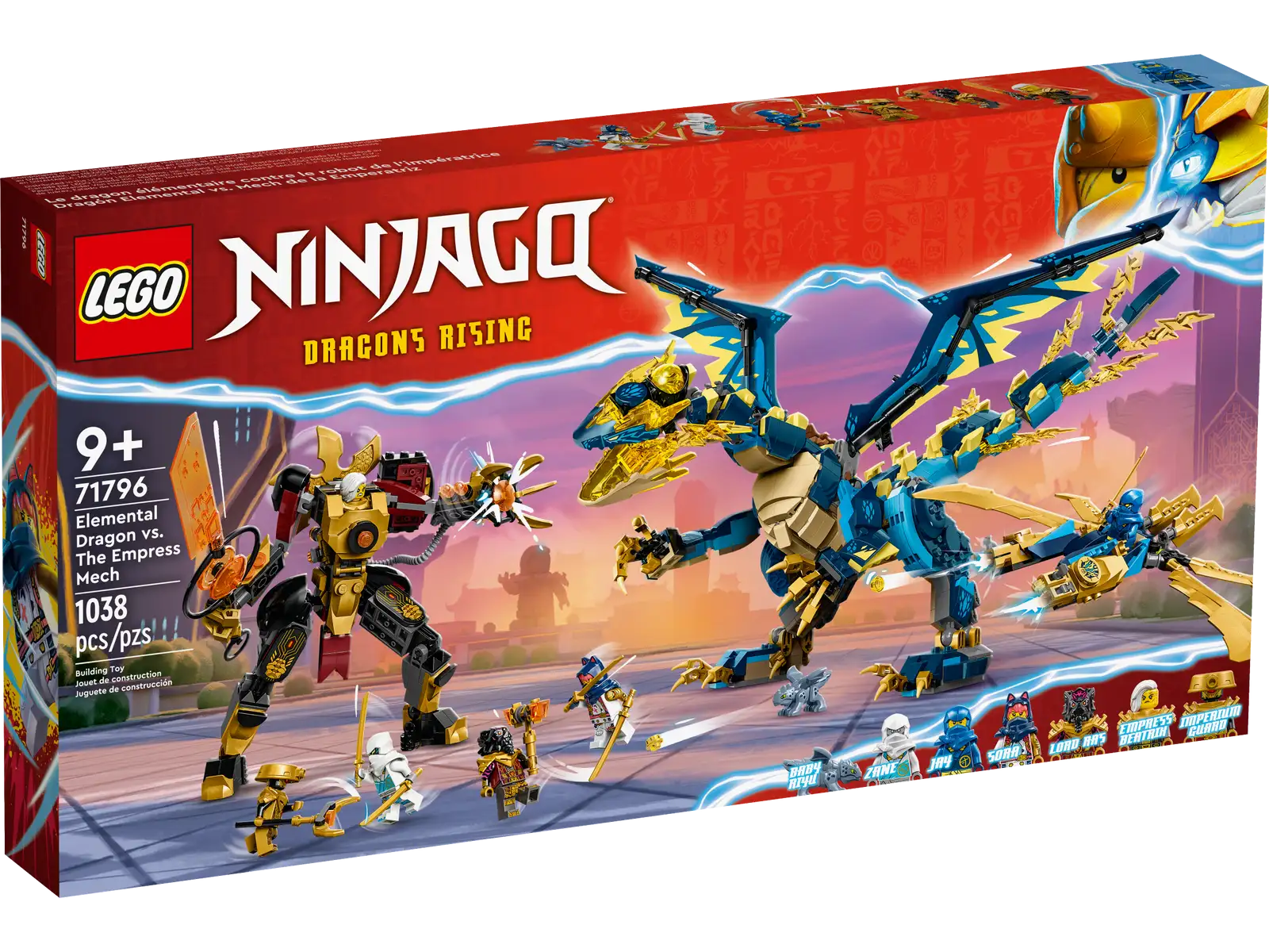 Collective Bricks - LEGO 71796 NINJAGO Elemental Dragon vs. The Empress Mech third image