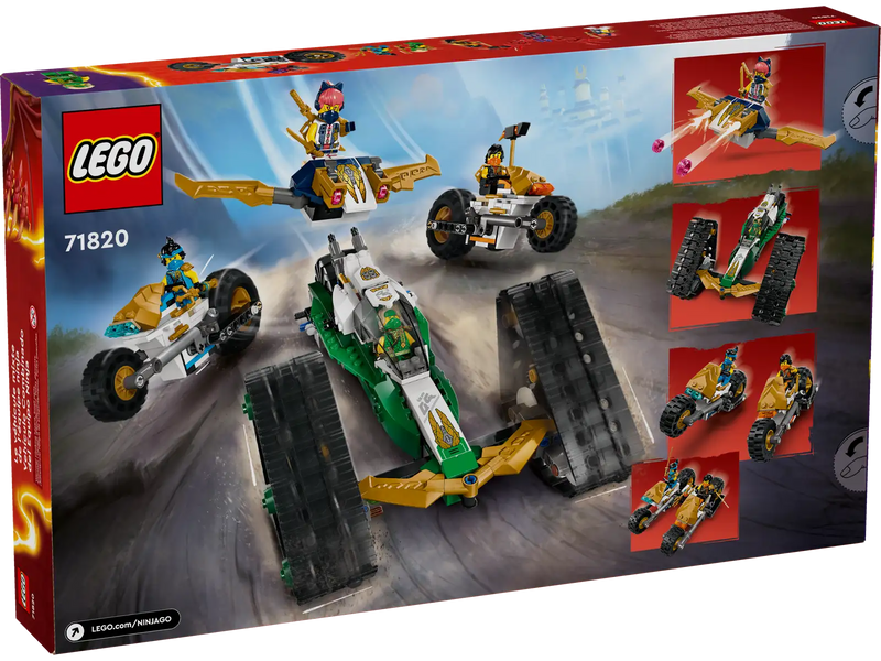 LEGO 71820 NINJAGO Ninja Team Combo Vehicle