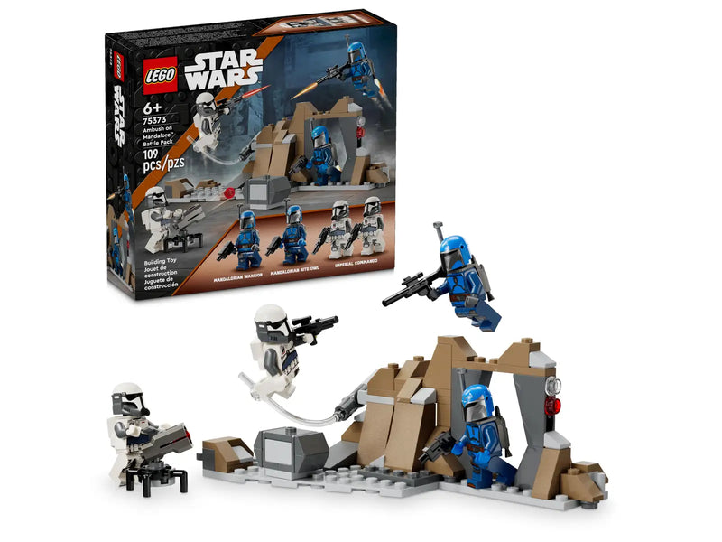 LEGO 75373 Star Wars Ambush on Mandalore? Battle Pack (Ship From 4th of June 2024)