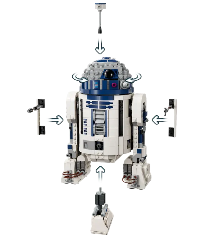 Collective Bricks - LEGO 75379 Star Wars R2-D2 Ship from 22nd of March 2024 fifth image