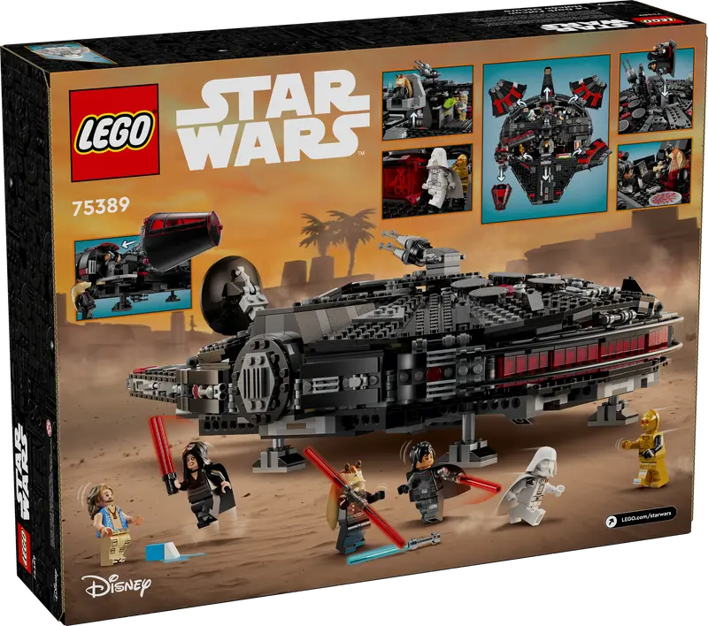 LEGO 75389 Star Wars The Dark Falcon ( Ship From 10th of August 2024)