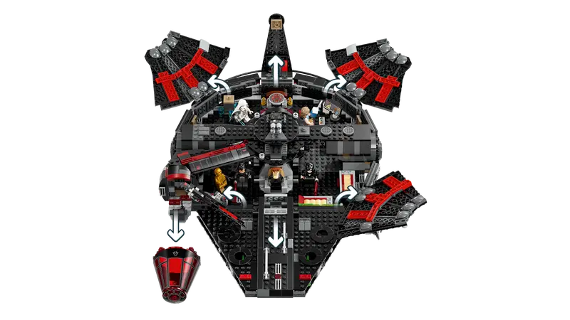 LEGO 75389 Star Wars The Dark Falcon ( Ship From 10th of August 2024)