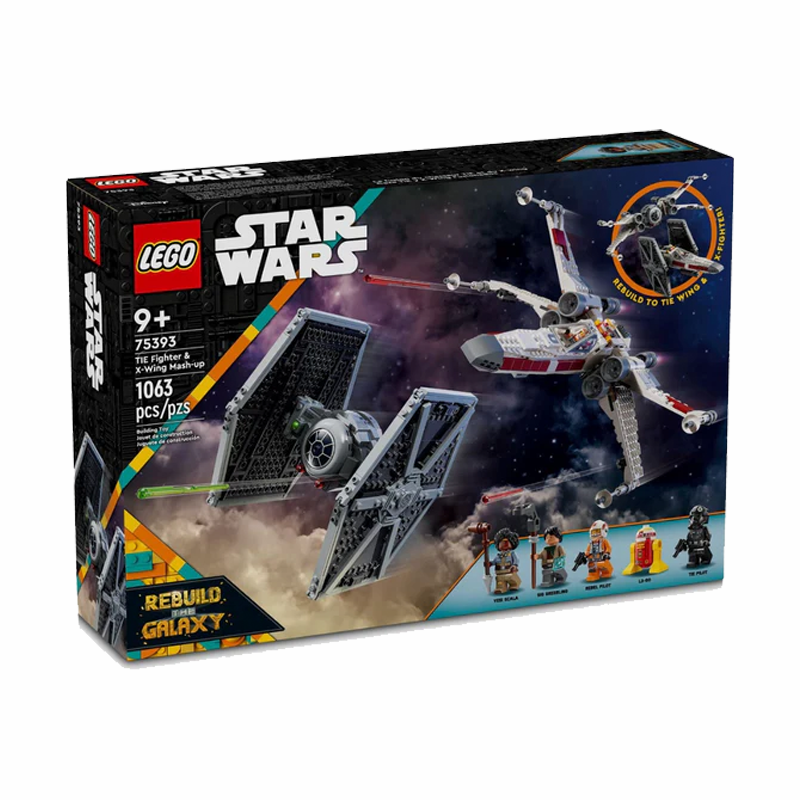 LEGO 75393 Star Wars TIE Fighter & X-Wing Mash-up