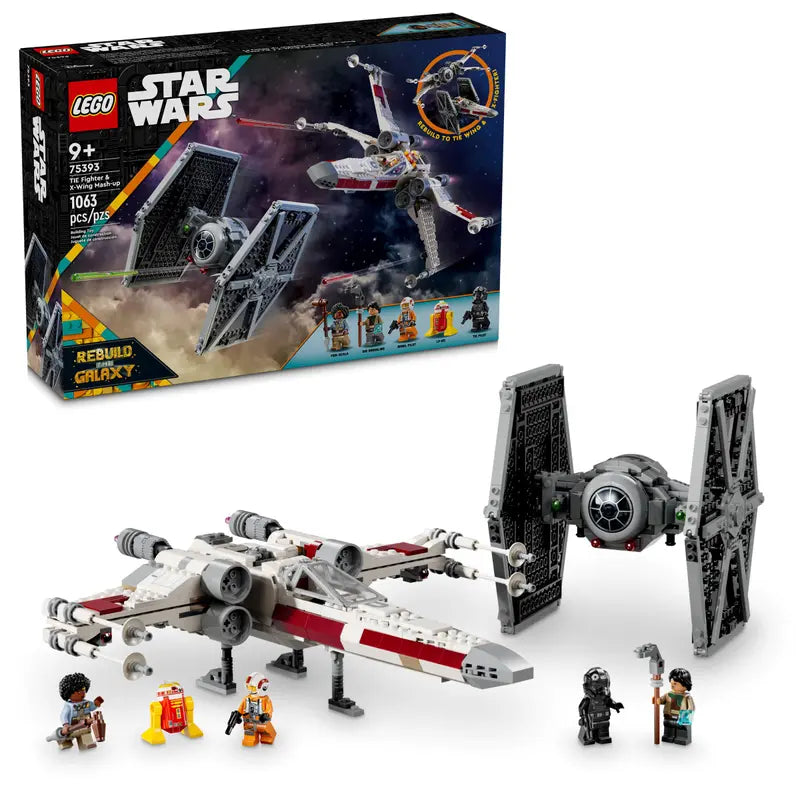 LEGO 75393 Star Wars TIE Fighter & X-Wing Mash-up