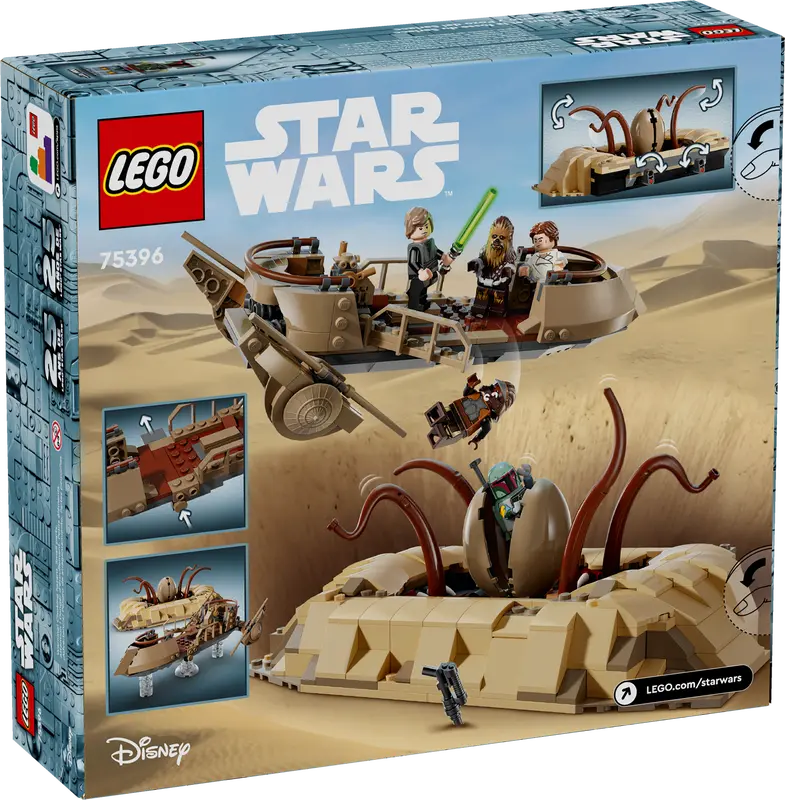 LEGO 75396 Star Wars Desert Skiff & Sarlacc Pit