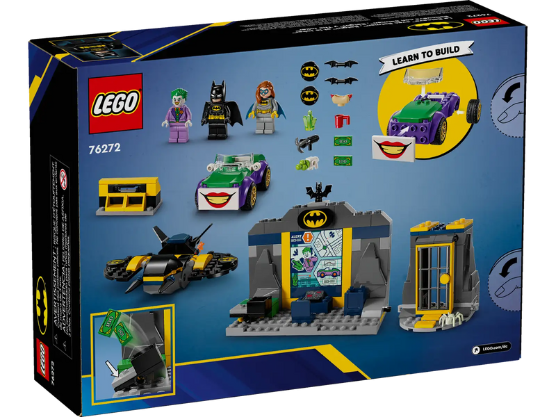 LEGO 76272 The Batcave with Batman?, Batgirl and The Joker