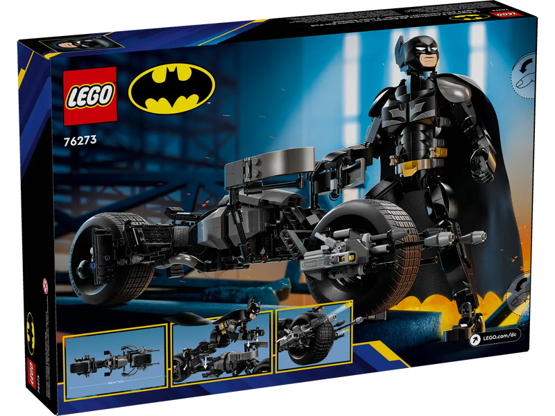 LEGO 76273 Batman Construction Figure and the Bat-Pod Bike