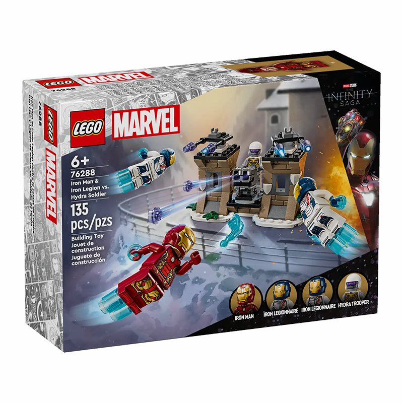 LEGO 76288 Marvel Iron Man & Iron Legion vs. Hydra Soldier