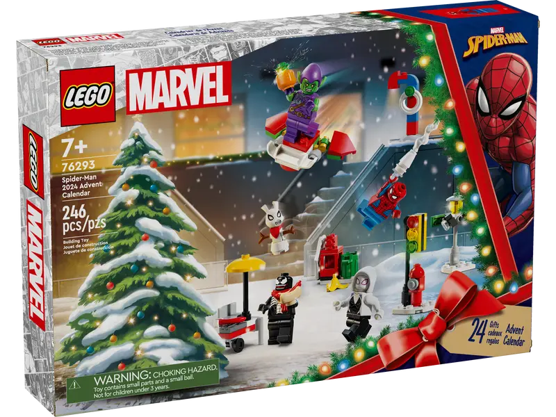 LEGO 76293 Marvel Spider-Man 2024 Advent Calendar (Ship From 4th of September 2024)