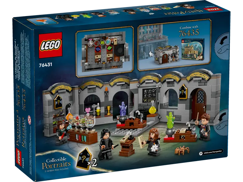 LEGO 76431 Harry Potter Hogwarts? Castle: Potions Class ( Ship From  9th of July 2024)