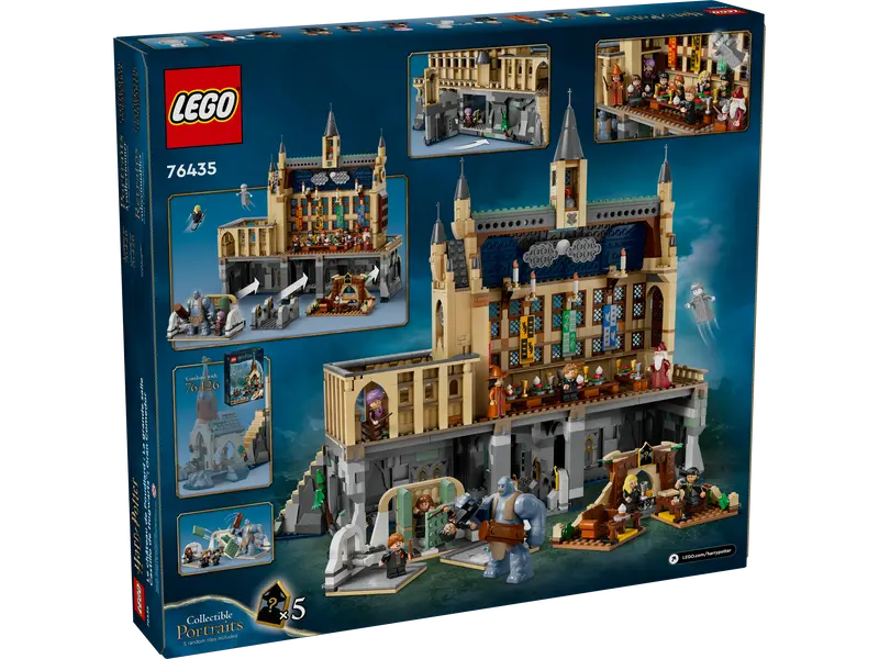 LEGO 76435 Harry Potter Hogwarts Castle: The Great Hall ( Ship From 9th of July 2024)