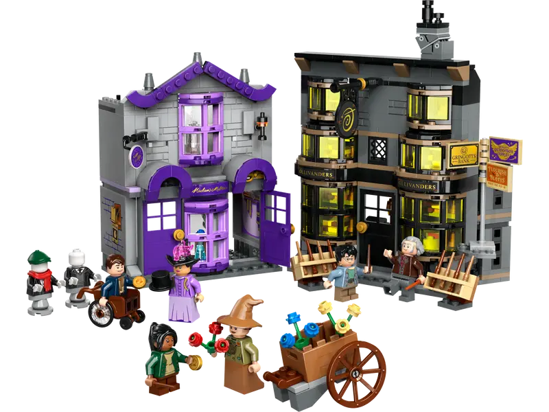 LEGO 76439 Harry Potter Ollivanders & Madam Malkin's Robes ( Ship From  9th of July 2024)