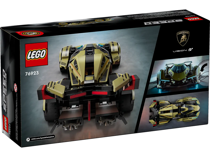 LEGO 76923 76924 Speed Champions Lambo V12 Vision GT Super Car Mercedes-AMG G 63 & Mercedes-AMG SL 63 Bundle  (Ship From 4th of June 2024)