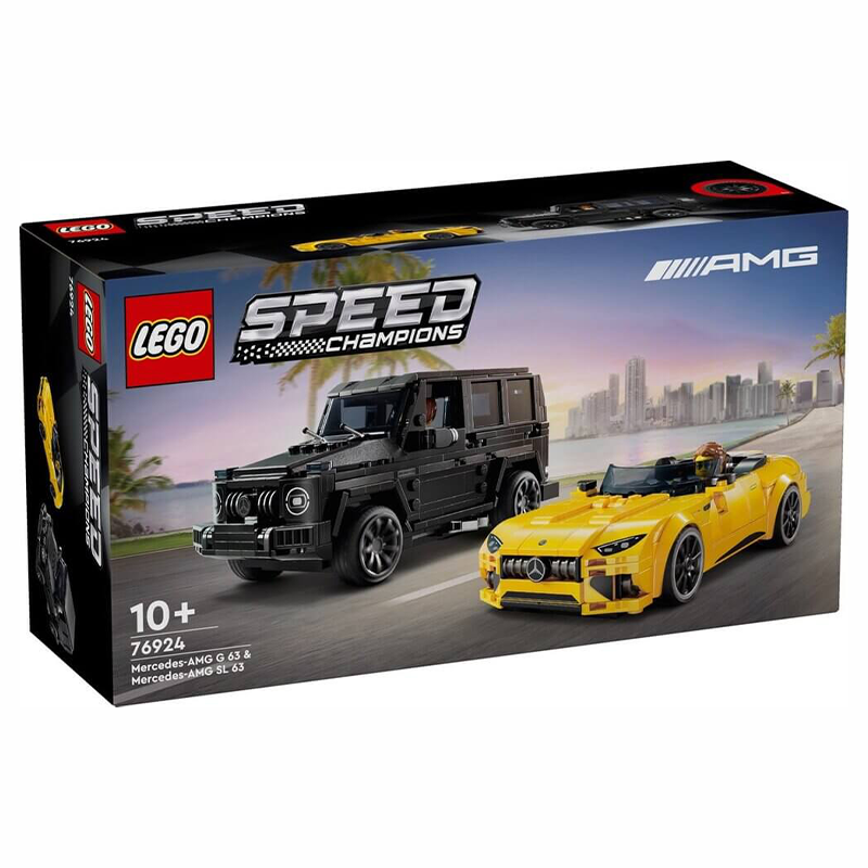 LEGO 76924 Speed Champions Mercedes-AMG G 63 & Mercedes-AMG SL 63