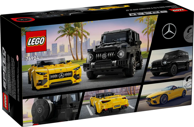 LEGO 76924 Speed Champions Mercedes-AMG G 63 & Mercedes-AMG SL 63